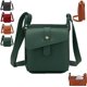 thumbnail image 1 of Bolso cruzado de cuero Dollver para mujer verde, 1 of 7