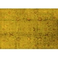 thumbnail image 1 of Ahgly Company Indoor Rectangle Oriental Yellow Industrial Area Rugs, 4' x 6', 1 of 4