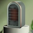 thumbnail image 2 of Mini calentador de ventilador de escritorio calentador de calefacción de invierno ajustable para el hogar (verde EE. UU.) Ehuebsd Libre de BPA, 2 of 6