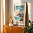 thumbnail image 3 of Tropical Paradise Preserved: Vintage Travel Poster of Bora Bora - Bora-Bora Leeward Islands French Polynesia Illustration Unframed Wall Art Print 12 x 18 inches, 3 of 60