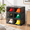 black clear-6 pack, variant on Clear 5 Pack Hat Organizer Boxes Stackable Baseball Cap Storage Containers
