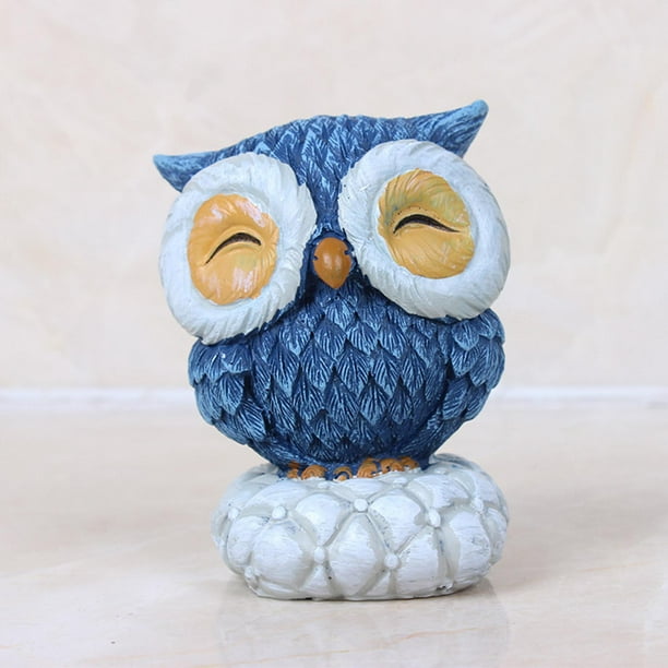 Garden Decor Owl Ornament Simulation Owl Shape Silhouette Craft