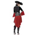 thumbnail image 2 of Disfraz de capitán de Piratas del Caribe para mujer, disfraz de Halloween, disfraz de juego de rol, disfraz gótico, 2 of 3