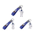 thumbnail image 1 of 3 uds llavero de  colgante impermeable de dibujos animados bolsa creativa adorno colgante llavero de coche llavero para regalos cartera Azul Baoblaze  llavero, 1 of 8