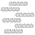 thumbnail image 2 of Tapa de aluminio para recipientes, envoltura de alimentos, utensilios de cocina, tapas para recipientes, cubiertas para almacenar alimentos en casa, 30 piezas, 2 of 9