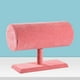 thumbnail image 4 of Soporte para diadema, accesorios para fotos, protección, suave, flocado, PVC, organizador de aros para el cabello Rosado, 4 of 9
