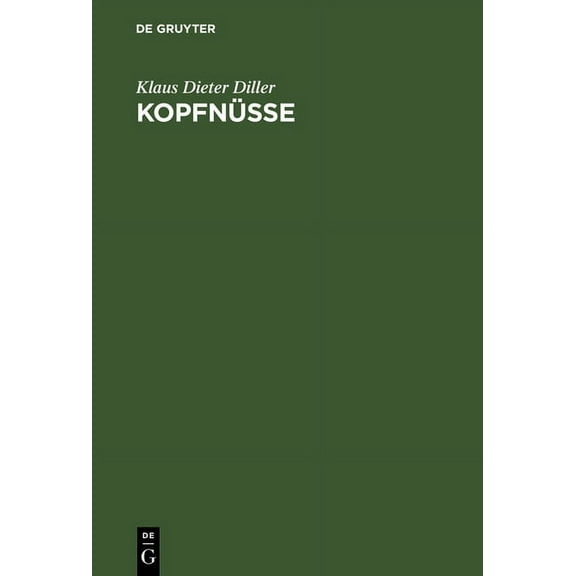 KopfnÃ¼sse, (Hardcover)