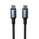 thumbnail image 2 of Cable de carga rápida USB-C a USB-C 60W Havit 1m y transferencia de Datos, 2 of 4
