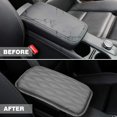 thumbnail image 2 of Universal Center Console Cover for Most Vehicle, SUV, Truck, Car, Waterproof Armrest Cover Center Console Pad, Car Armrest Seat Box Cover Protector (Gray), 2 of 7