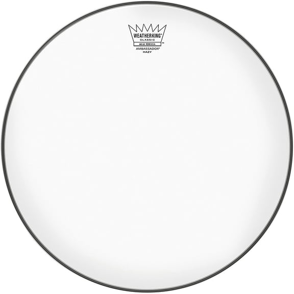 Remo Ambassador Hazy Classic Fit Snare Side Drum Head 14 in.