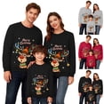 thumbnail image 7 of SUXIAN Matching Christmas Sweatshirt Family Print Long Sleeve Crew Neck Soft Moms and Kids Comfortable Casual Wear Celebrations Womens Sweatshirts, 7 of 7