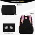 thumbnail image 5 of Backpack Cooler lunch bag 36 Can Capacity Insulated Bag for Camping, Beach, Hiking & Travel Fruit and Little Ghosts, 5 of 7