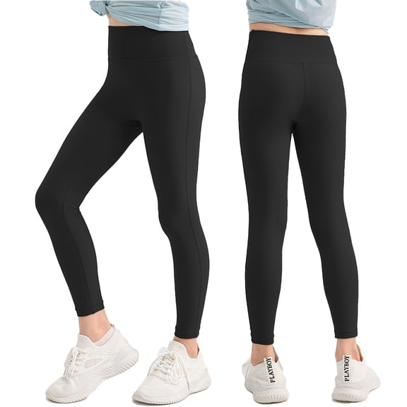 YTDSCS Girls Leggings for Leggings Stretchy Trousers Tights Teens Stretchy Pants for 5-12T