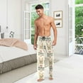 thumbnail image 7 of FREEAMG Dog Cotton Pajama Pant for Men, Super Soft Lightweight Lounge Pajama Bottoms Drawstring Sleepwear Pant with 2 Pockets, 7 of 7