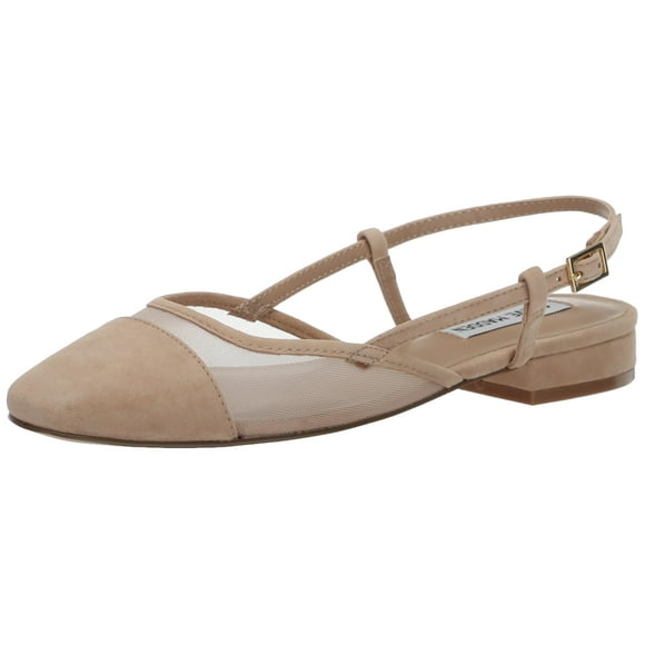 Steve Madden Women's Belinda Mule Tan Suede Mesh 10