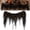 4ft, variant on Halloween Fireplace Decor Set with LED Lights – Black Vine Garland for Mantel Door Frame Window Halloween Decorations Home Decor