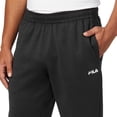 thumbnail image 5 of Fila Mens Mid-Weight Performance Jogger XXL Black Jogging Pants, 5 of 7
