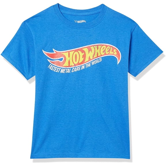 Hot Wheels Short Sleeve Shirt - Boys Short Sleeve Tee - Cars Shirt