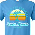 thumbnail image 4 of Inktastic Summer Enjoy the Sunshine Santa Monica California in Blue T-Shirt, 4 of 5