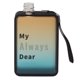 thumbnail image 2 of 380ml Flat Water Bottle A5 Slim Water Bottle for Outdoor Sports Camping Hiking Mountaineering Gym Fitness Gradient Black, 2 of 5