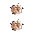 thumbnail image 2 of Naiovety Peonías artificiales Flores de seda Ramo falso de cinco cabezas para boda Type1 NO1, 2 of 6