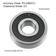 thumbnail image 4 of Uxcell Deep Groove Balls Bearings Double Seal Chrome Steel 17x47x14mm, 4 of 5