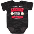 thumbnail image 3 of Inktastic That's My Awesome Sister out There with Volleyballs Boys or Girls Baby Bodysuit, 3 of 5