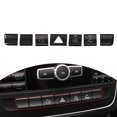 thumbnail image 5 of 7Pcs For Mercedes For Benz GLA CLA A B Class Center Console Button Trim Sticker, 5 of 7