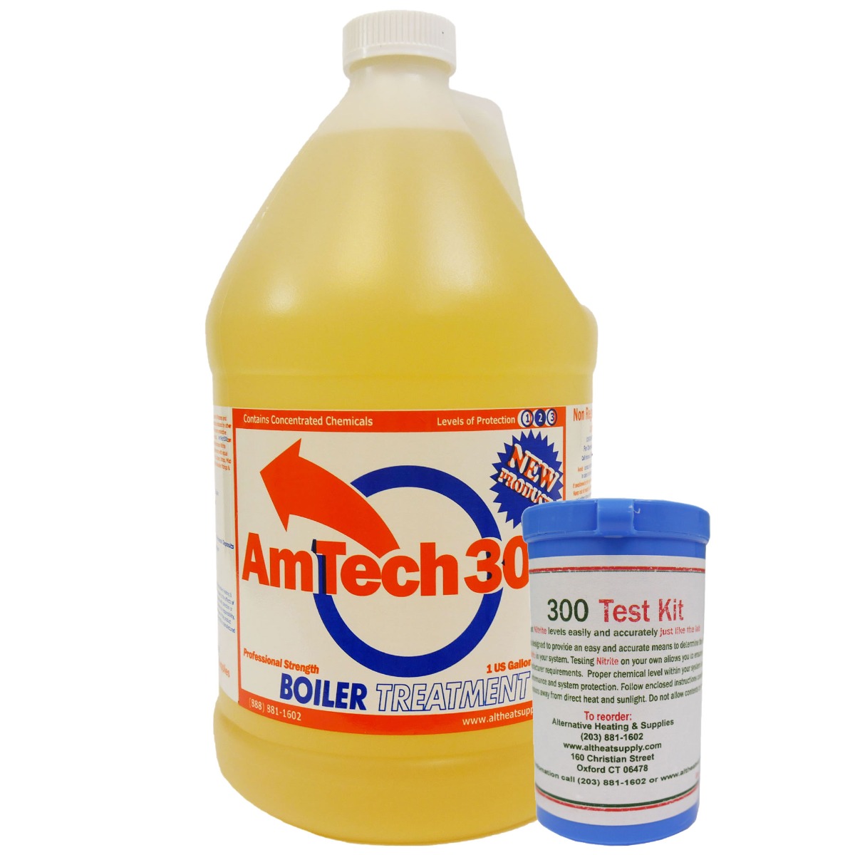 Outdoor Wood Boiler Water Treatment Rust Inhibitor AmTech 300 & Test