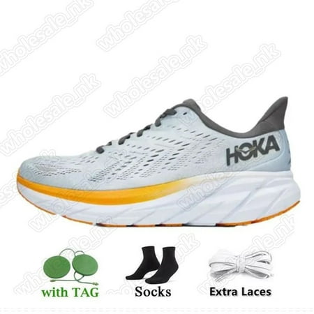

Hoka ONE Bondi 8 Clifton Running Shoes Carbon x2 Shock Absorption Sneakers Platform Athletic Highway Runners Outdoor Luxury Trainers Sports Trainers 36-45