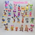 thumbnail image 2 of Disney Mickey Mouse Clubhouse Figures Anime Cute Kawaii Minnie Donald Duck Daisy Boy Girl Toy Kids Doll 4-6cm Model OrnamentsDISNEY Gao Jinjia LED, 2 of 2
