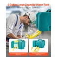 thumbnail image 3 of VEVOR Portable Eye Wash Station 8-Gal OSHA-Approved Emergency Eyewash Station Green, 3 of 9