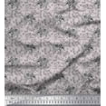 thumbnail image 1 of Soimoi Blue Rayon Crepe Fabric Palm Tree & Sunset Beach Print Fabric by Yard 46 Inch Wide, 1 of 3