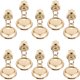 thumbnail image 1 of HEALEEP 10Ud De Cremallera Dorados Con Forma Para Accesorios Y Ropa, 1 of 6
