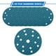 thumbnail image 4 of 50 piezas de discos de lijado de 6 pulgadas con 15 agujeros, papel de lija de 150 granos, universal para reparación automotriz, azul, 4 of 7