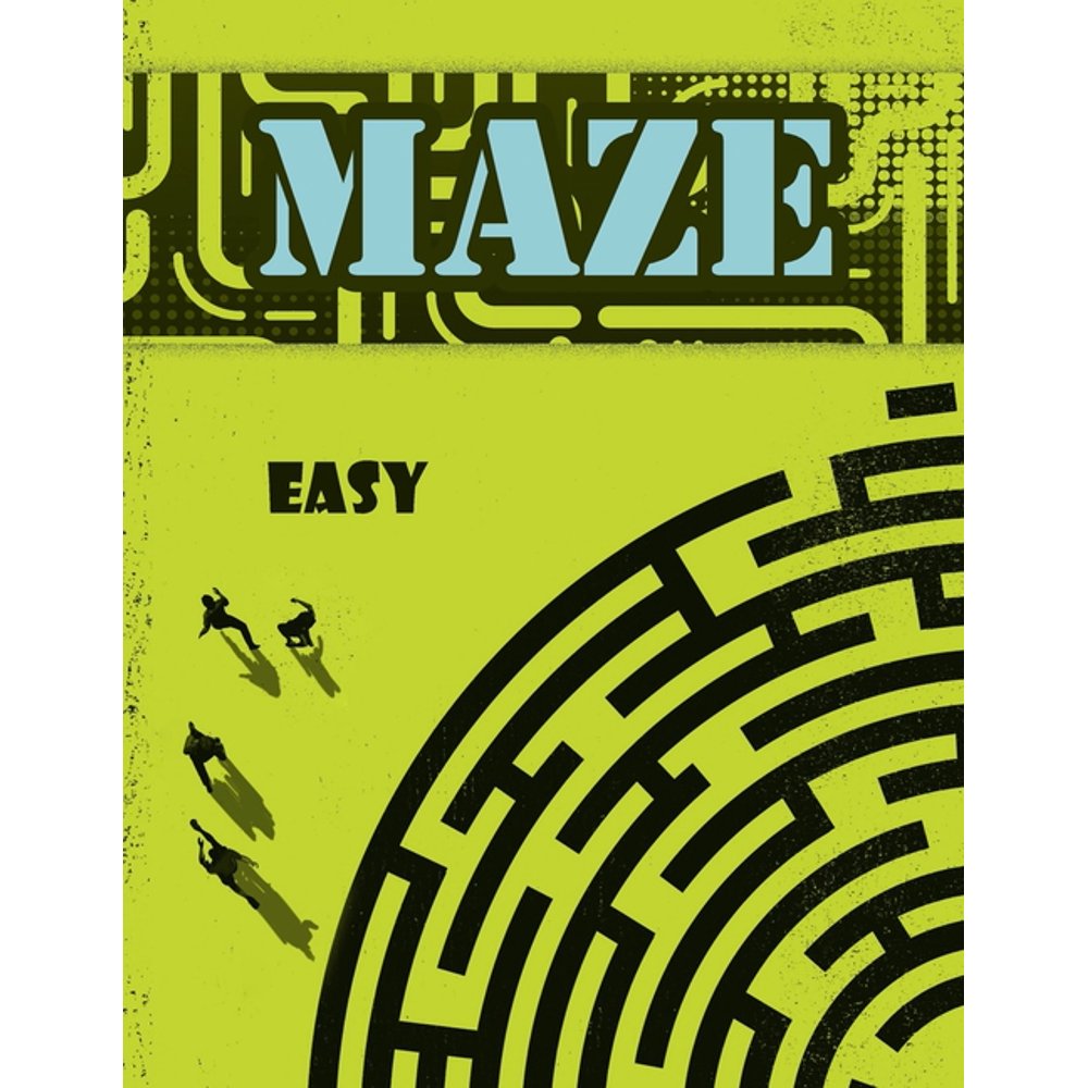 Maze Book for Kids Kids Maze Book, Preschool to Kindergarten Maze