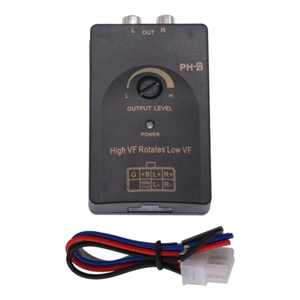 50W 1A Car Part Audio RCA Speaker Converter Converter Speaker Level