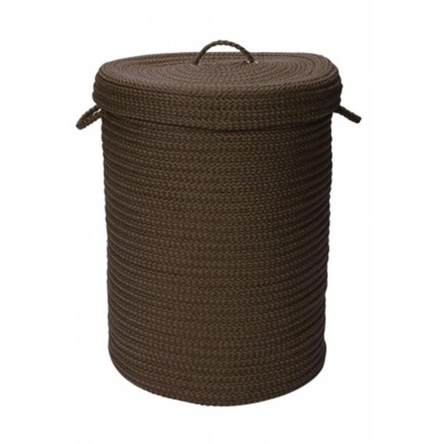 Simply Home Solid Cashew 18x18x30 hamper w/ lid