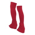 thumbnail image 1 of Calentadores de piernas para patinaje, mangas largas, térmicos, cómodos, por encima de , calcetines elegantes para patinaje, calcetines sin rojo, 1 of 7