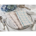 thumbnail image 3 of Fennco Styles Torino Collection Checkered Print Table Linens, 3 Colors, 3 of 3