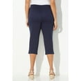thumbnail image 2 of Catherines Women's Plus Size Everyday Cotton Twill Capri, 2 of 4