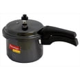 thumbnail image 1 of Prestige PRHA3 Deluxe Hard Anodized Black Color Pressure Cooker - 3 Litres, 1 of 1
