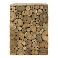 thumbnail image 7 of SAFAVIEH Jefferson Stool Light Oak / Black, 7 of 7