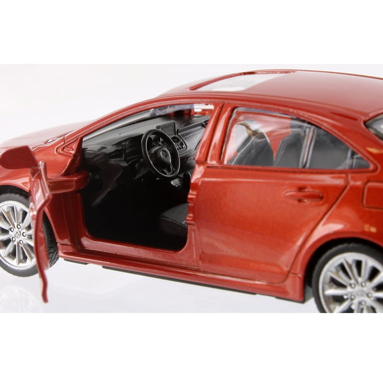 3-Pack of 1/43 Scale Toyota Corolla Diecast Cars with Openable