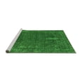 thumbnail image 2 of Ahgly Company Machine Washable Indoor Rectangle Oriental Green Industrial Area Rugs, 3' x 5', 2 of 4