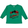 thumbnail image 3 of Inktastic My Nana Loves Me with Cute Ladybugs Boys or Girls Long Sleeve Toddler T-Shirt, 3 of 5