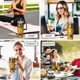 thumbnail image 4 of 40oz CAT Construction Tumbler with Handle and Straw，Industrial Themed Insulated Mug, Heavy Machinery Gifts for These Equipment Fans Construction Enthusiasts, 4 of 8