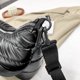 thumbnail image 1 of Bolsa de hilo de nailon para mujer, moda coreana de invierno, con asa superior de Color puro Ndcxsfigh Para Estrenar, 1 of 9