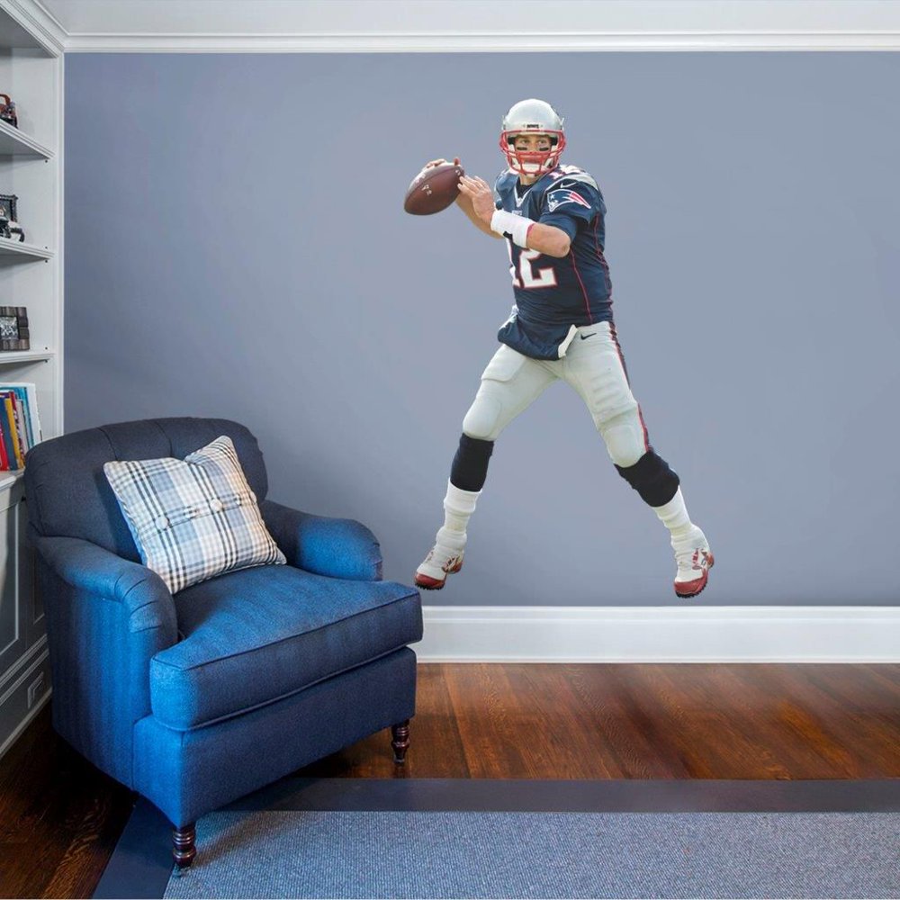 Fathead New England Patriots Tom Brady Wall Decal