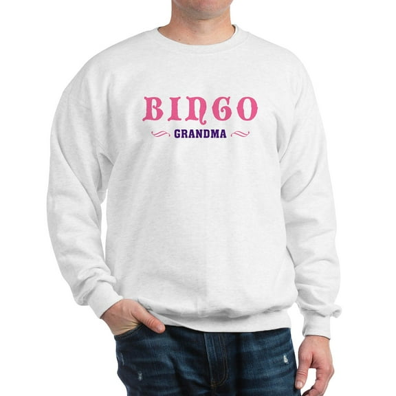 CafePress - Bingo Grandma Sweatshirt - Crew Neck Sweatshirt